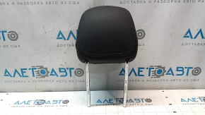 Front right headrest Mercedes C-class W205 15-21, dark gray leather, non-folding