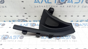 Rear left inner door sill plate for Kia Niro 17-22 HEV, PHEV, black, scratches