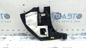 Lower left front pillar trim for Kia Niro 17-22 HEV, PHEV, black, scratches