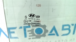 Rear right door glass for Hyundai Sonata 20-26