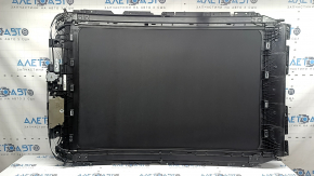 Panorama assembly BMW X3 G01 18-24 black curtain, scratches on the glass
