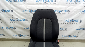Hyundai Sonata 20-22 passenger seat without airbag, mechanical, black and gray fabric