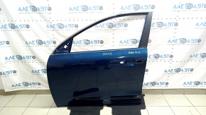 Kia Niro 17-22 blue C3U front left door with chrome upper molding