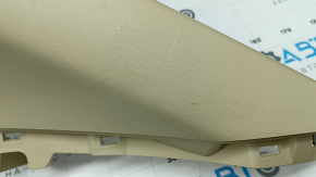 Upper right arch trim for Lexus RX350 RX450h 10-15, beige, scratched, needs cleaning