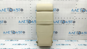 Rear seat armrest, 2nd row, Lexus RX350 RX450h, 10-15, beige leather, dented leather, needs cleaning, scratches
