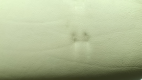 Rear seat armrest, 2nd row, Lexus RX350 RX450h, 10-15, beige leather, dented leather, needs cleaning, scratches