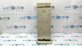 Rear seat armrest, 2nd row, Lexus RX350 RX450h, 10-15, beige leather, dented leather, needs cleaning, scratches