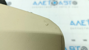 Rear seat center cushion, 2nd row, Lexus RX350 RX450h 13-15, beige leather, cleanable, scratches