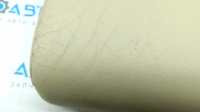 Rear seat center cushion, 2nd row, Lexus RX350 RX450h 13-15, beige leather, cleanable, scratches