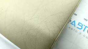 Rear seat center cushion, 2nd row, Lexus RX350 RX450h 13-15, beige leather, cleanable, scratches