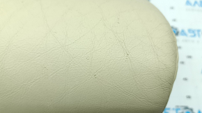 Rear seat center cushion, 2nd row, Lexus RX350 RX450h 13-15, beige leather, cleanable, scratches