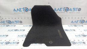 Front right fabric floor mat for Kia Niro 17-22 HEV, PHEV black, dry cleanable