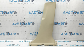 Lexus RX350 RX450h 10-15 lower right center pillar trim, beige, scratches