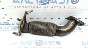 Hyundai Sonata 20-26 HEV exhaust pipe with corrugation