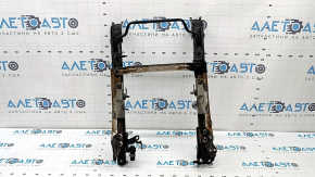 Rear left seat runners, 2nd row, Lexus RX350 RX450h 10-15, mechanical, without frame