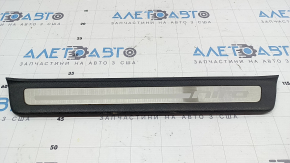 Front left outer door sill plate for Kia Niro 17-22, chrome, scratches on chrome, dry-cleanable