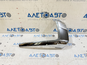 Front bumper molding chrome center left Mitsubishi Outlander 16-22 rest