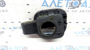 The fuel filler door housing of a Hyundai Sonata 20-22 has broken fasteners.