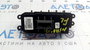 Kia Niro 17-19 HEV gray dash button block with BSM, lane keeping assist and stability control off