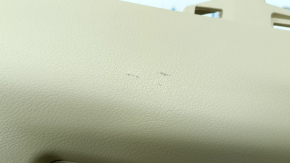 Lexus RX350 RX450h 13-15 lower console base, beige, scratches, needs cleaning, plastic has turned white