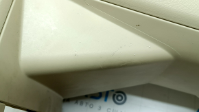 Lexus RX350 RX450h 13-15 lower console base, beige, scratches, needs cleaning, plastic has turned white