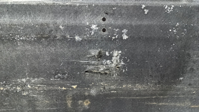 The rear left underbody protection of the Hyundai Sonata 20-26 HEV is worn out.