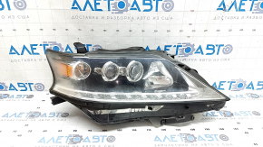 Right front headlight assembly for Lexus RX450h 13-15 rest LED + halogen, 3 lenses, polishable