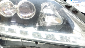 Right front headlight assembly for Lexus RX450h 13-15 rest LED + halogen, 3 lenses, polishable