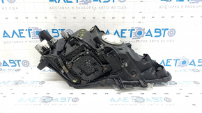 Left front headlight assembly for Lexus RX450h 13-15, LED + halogen, 3 lenses, polished, web