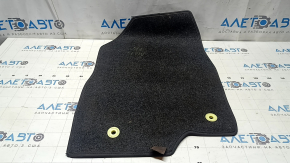 Carpet interior front right Mazda 6 13-21 rag black, worn inscription, for dry cleaning