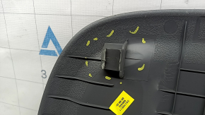 Driver's seat cover rear Kia Niro 17-22 HEV, PHEV gray, with mesh, scratches, broken fasteners
