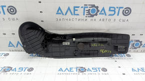 Driver's seat cover, left side, Kia Niro 17-22 HEV, PHEV, under control, gray, worn, needs dry cleaning, cracked mount