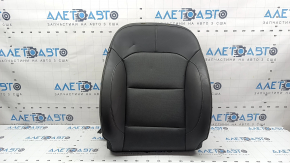 Kia Niro 17-22 HEV, PHEV passenger seat back upholstery, gray leather, perforated, heated, ventilated