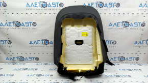 Kia Niro 17-22 HEV, PHEV passenger seat back upholstery, gray leather, perforated, heated, ventilated