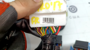 Wiring for the passenger seat of the Kia Niro 17-22 HEV, PHEV manual, for heating and ventilation