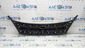Radiator grille with Mitsubishi Outlander 22-26 emblem, chrome moldings with seals