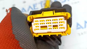 The Hyundai Sonata 2020 SRS airbag computer module chip is yellow.