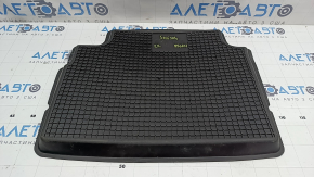Rear right rubber floor mat for Hyundai Sonata 20-23, black