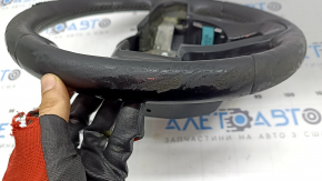 Kia Niro 20-22 HEV, PHEV steering wheel, bare, black leather, heated, no buttons, ready for re-upholstery