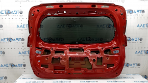 Hyundai Santa FE 19-23 electric trunk door with glass, tinted, red Y2E, dented
