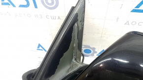 Left side mirror Audi Q5 8R 09-17 15 pins, BSM, auto-dimming, auto-folding, swivel, heated, backlight, black, crack