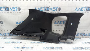 Mitsubishi Outlander 22-26 black rear pillar trim, 3 rows, with plug, worn, crack in mount