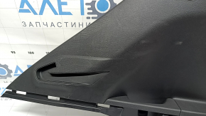 Mitsubishi Outlander 22-26 black rear pillar trim, 3 rows, with plug, worn, crack in mount