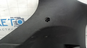 Mitsubishi Outlander 22-26 black rear pillar trim, 3 rows, with plug, worn, crack in mount