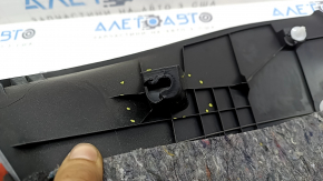 Mitsubishi Outlander 22-26 black rear pillar trim, 3 rows, with plug, worn, crack in mount