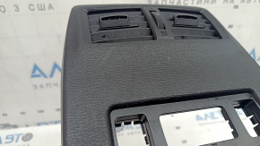 Mitsubishi Outlander 22-26 black rear center console trim for climate control and heated seats, scratches