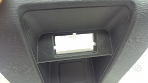 Mitsubishi Outlander 22-26 black rear center console trim for climate control and heated seats, scratches