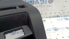 Mitsubishi Outlander 22-26 black rear center console trim for climate control and heated seats, scratches