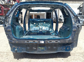 Kia Niro 17-22 rear panel on the body, blue, dented