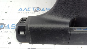 Mitsubishi Outlander 2020-2021 lower left center pillar trim, black, with plug, scratches